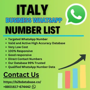 Italy Business WhatsApp Number List